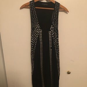 Black beaded dress